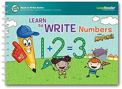 LeapFrog Leapreader Writing Workbook: Learn To Write Numbers With Mr. Pencil