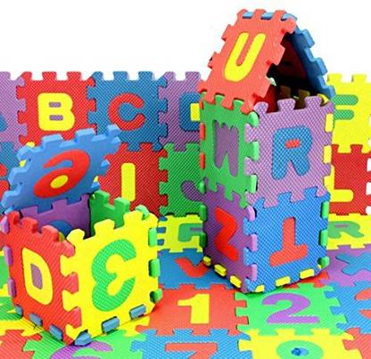 Franterd Baby Maths Educational Toy Number Alphabet Puzzle Foam Gift 36Pcs