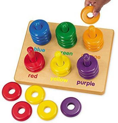 Generic Lakeshore Color Rings Sorting Board