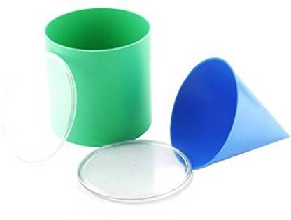 Wisetime Plastic Cone In Cylinder Volume Set