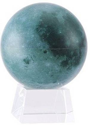 Generic 4.5" Moon Mova Globe With Small Crystal Base