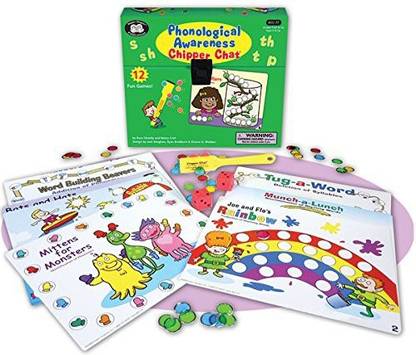 Generic Phonological Awareness Pre-Reading & Reading Magnetic Chipper Chat Game - Super Duper Educational Learning Toy For Kids
