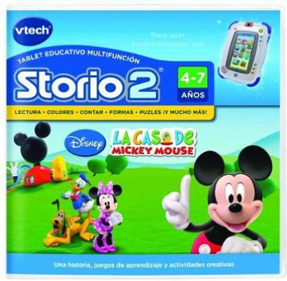 Generic Vtech Spanish - Vtech Storio 2 Mickey - Juego En Espanol