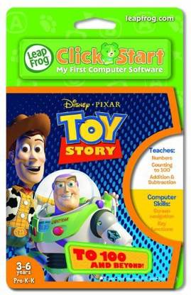 LeapFrog Clickstart Educational Software:Toy Story To 100 + Beyond