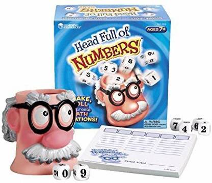 Generic Learning Resources Head Full Of Numbers Math Game