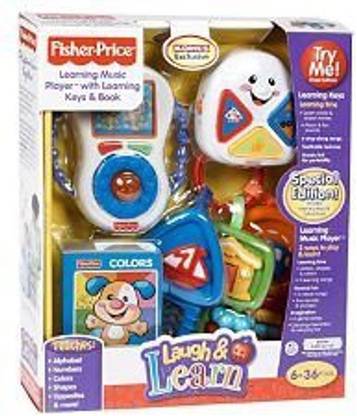 FISHER-PRICE Fisher- Laugh & Learn Learning Music Player With Learning Keys & Book