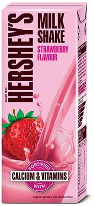HERSHEY'S Milk Shake- 200 ml Strawberry