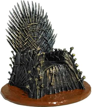 Unique Shape Game of Thrones: Iron Throne Replica, unique gift Decorative Showpiece  -  15 cm