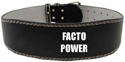 FACTO POWER LEATHER GYM BELT (SIZE : XS) Abdominal Belt