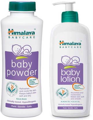 HIMALAYA Original Baby Lotion 400 ml + Baby Powder 400 g