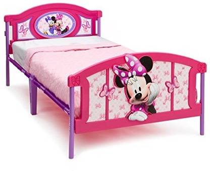 DISNEY Minnie Mouse 3D Twin Solid Wood Single Box Bed