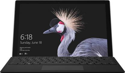 MICROSOFT Surface Pro Intel Core i5 7th Gen 7300U - (4 GB/128 GB SSD/Windows 10 Pro) 1796 2 in 1 Laptop