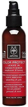 Apivita 6 X Color Protection Leave In Conditioner With Sunflower And Honey (New Product, Released In 2017) 6 Bottles X 150Ml/5.1Oz Each One