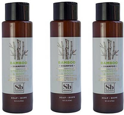 Soapbox Soaps Soapbox Shampoo, Bamboo With Shea, 3 Count
