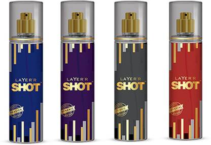 Layer'r Shot Gold Deodorant Spray  -  For Men