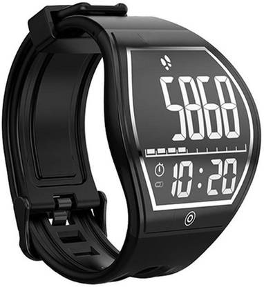 Smiledrive Curve Fitness Watch Activity Tracker Band with E-ink Display, Ipx4 Waterproof Pedometer, Calorie & Sleep Monitor Smart Band Strap