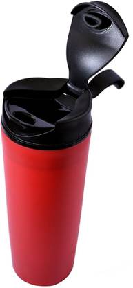 PearlyKraft Spill-free (Stick on), Vacuum Insulated Bottle, Sport Water Bottle with Suction Base, Twin Wall Stainless Steel Cup, Office/Home/Car/travel Coffee Tea Bottle, Fall-Over Prevention Anti-Scald Bottle Stainless Steel Tumbler