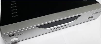 STC DTH With Unlimited Recording 2 Usb port & 1 Hdmi Port Free To Air Set Top Box Satellite Receiver,DD Direct (Freedom From Monthly Recharge)H-103 Plug and Play Satellite Radio