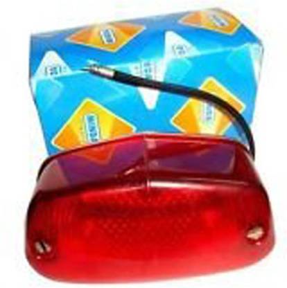 MINDA _Royal Enfield Old Model Tail Lamp Set_ Brake Light Motorbike Incandescent for Royal Enfield (12 V, 5 W)
