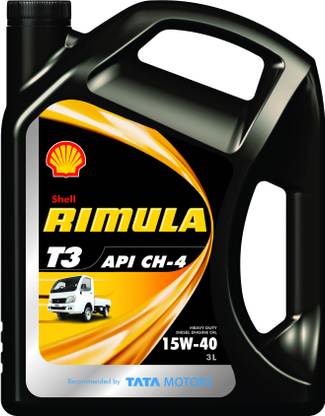 Shell Rimula T3 15W-40 API CH-4 High-Mileage Engine Oil