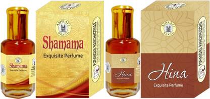 Purandas Ranchhoddas PRS Shamama & Hina 12ml Each Herbal Attar