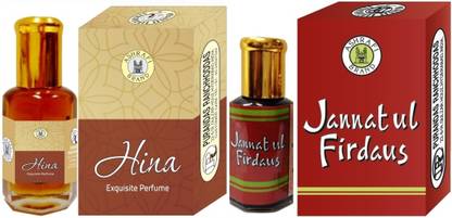 Purandas Ranchhoddas PRS Jannatul-Firdaus & Hina 12ml Each Herbal Attar