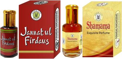 Purandas Ranchhoddas PRS Jannatul-Firdaus & Shamama 12ml Each Herbal Attar