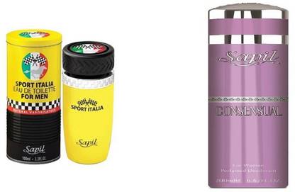Sapil Sport Italia Perfume with Consensual (Imported From U.A.E)