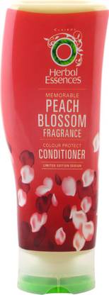 Herbal Essences Memorable Peach Blossom Colour Protect Conditioner (Made In UK) 400ml - Limited Edition Design