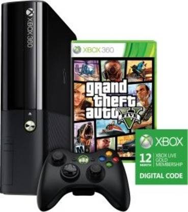 MICROSOFT Xbox 360 Console 500GB GB with GTA V