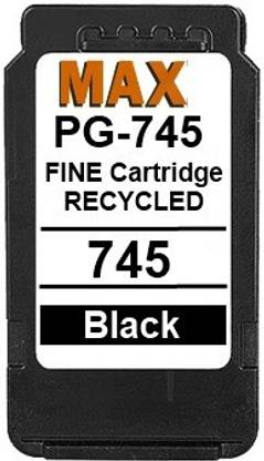 MAX PG-745 Recycle Black Ink Cartridge For Canon MG2470/MG2570/iP2870 Printers Black Ink Cartridge