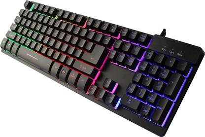 ZYG 800 Wired USB Standard Gaming Keyboard Compatible with Desktop, Laptop, Mac