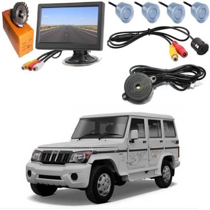 AUTOGARH MOD12A Auto Reversing Electromagnetic Parking Sensors With TFT LCD Screen With Camera For Mahindra Bolero Parking Sensor