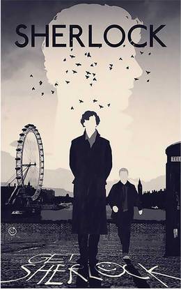 Sherlock Holmes Poster | sherlock holmes tv show posters | sherlock holmes posters | sherlock holmes movie posters | sherlock holmes Paper Print