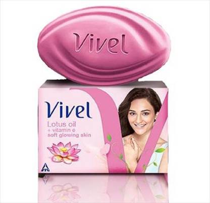 Vivel Lotus Oil + Vitamin E Soap