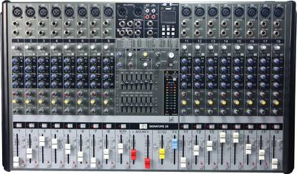 MX Live Audio Mixer 16 Channel Professional Mixer with USB & Bluetooth- Signature 16 Analog Sound Mixer