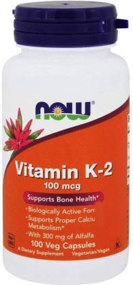 Now Foods Vitamin K-2 100 mcg - 100 Nos