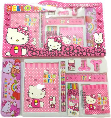 Shopkooky Hello Kitty Cartoon Stationary Gift Set Box Big Pack Of 1 Hello Kitty Cartoon Stationary Gift Set Box Big Pack Of 1 Shop For Shopkooky Products In India Flipkart Com