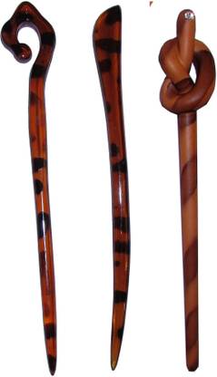 Ritzkart BOB Maker Combo of Multi Color Juda Sticks Bun Stick