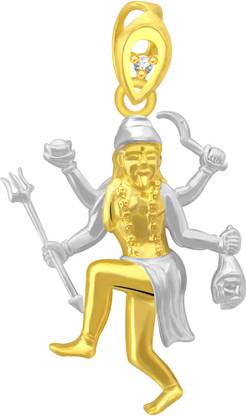 THE MARKETVILLA Jai Maa Kaali Goddess Kali Ma Maata Devi God Locket 925 Rhodium Silver, Sterling Silver Pendant