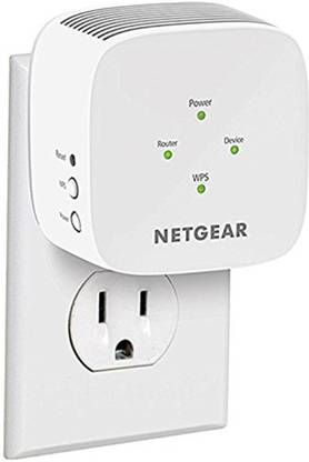 NETGEAR EX3110 WiFi Range Extender 2.4 GHz, 5 GHz 750 Mbps Wifi Speed Dual Band Internal Antenna Ethernet (Cable Broadband)