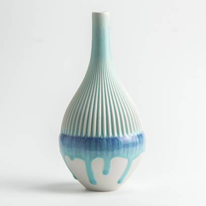 brittle.design 'Saguaro' Vase 22cms - Modern Design - सिरेमिक, चीनी मिट्टी, मिट्टी के बर्तन वास