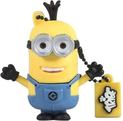 Tribe Tech Kevin 16 GB Pen Drive Compatible with Netbook, Gaming Console, Desktop Computer, Mobile, Tablet, Audio Player, Laptop USB 2.0 Rubber Case