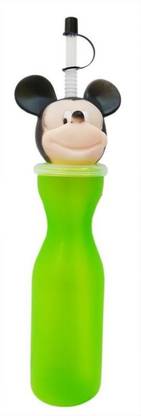 Kieana Micky Straw Sipper Bottle|| Cartoon Characters|| Best for Return Gift|| Birthday Gift|| 1 bottles 600 ml 600 ml