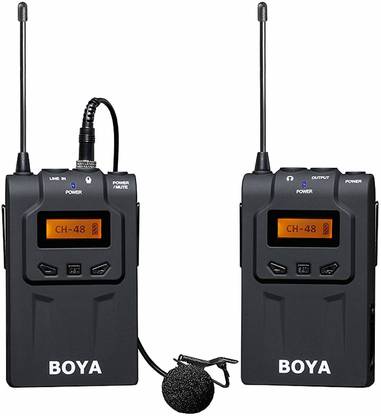 BOYA BY-WM6 Ultra High Frequency UHF Wireless Lavalier Camera Microphone