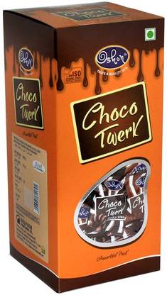 Oshon Choco Twerk, 76 Pieces Box Assorted Toffee