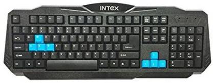 Intex in-jumbo Wired USB Standard Desktop Keyboard Compatible with Desktop, Laptop, Mac