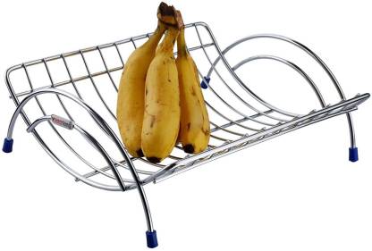 SKYZONE Fruits/Vegetables Kitchen Rack Steel Unique Multi Purpose Fruit Basket