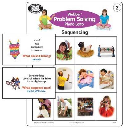 Generic Problem Solving Photo Lotto Game - Super Duper Educational Learning Toy For Kids