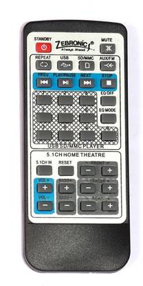 MEPL 5.1 Home Theater Remote Control zebronics Remote Controller